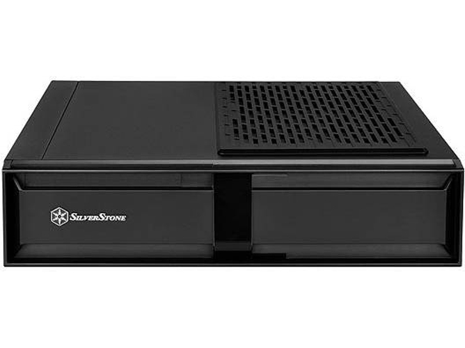 Caja PC SILVERSTONE ML08 (Mini ITX Tower - Negro)