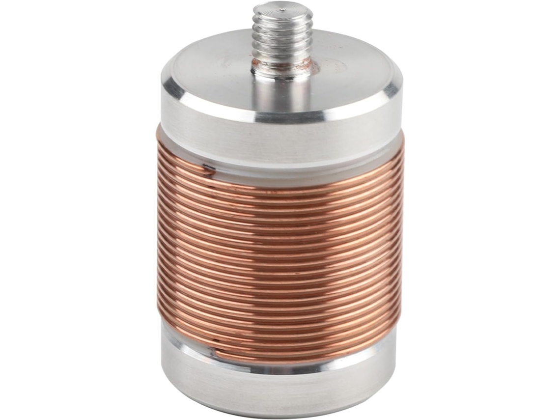 Antena De Onda Corta (sw) M10 Jpc-7 Con Bobina De Inducción, 150 W, Plata + Cobre, 6,5 X 4 Cm, 148 G