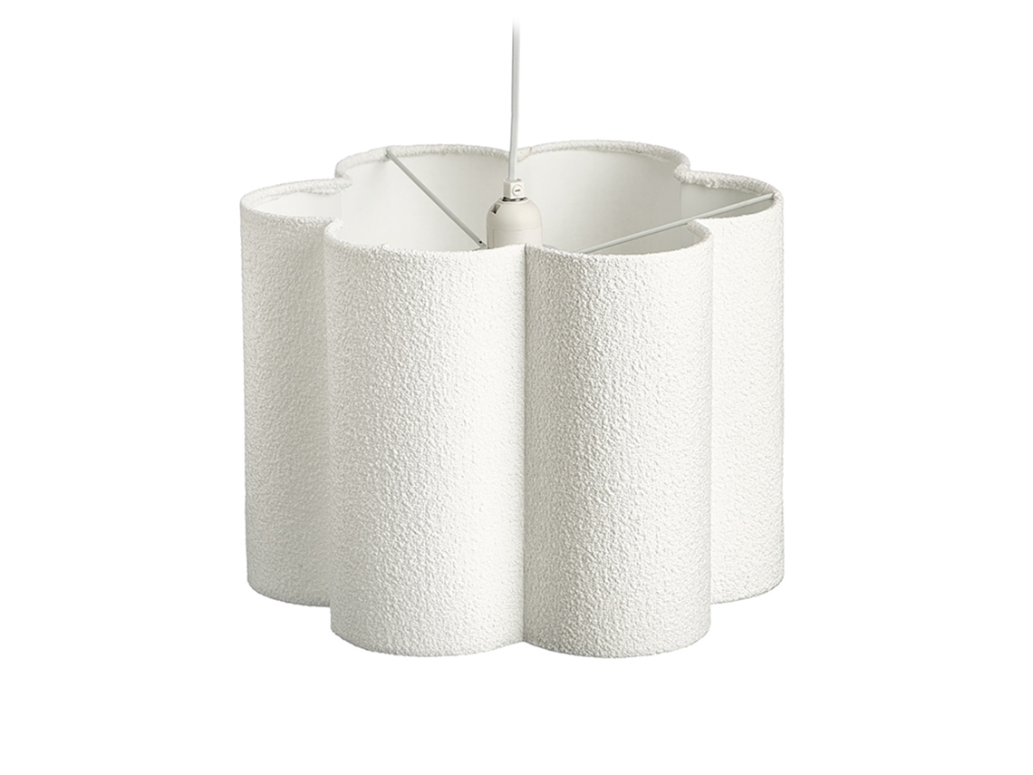 Lámpara De Techo Con Diseño Rugoso De Flor.