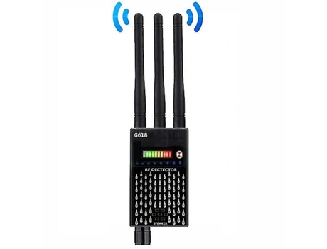 G618 Detector De Señal Gps Inalámbrico Detector De Cámara Wifi Ocultanegro BISBISOUS