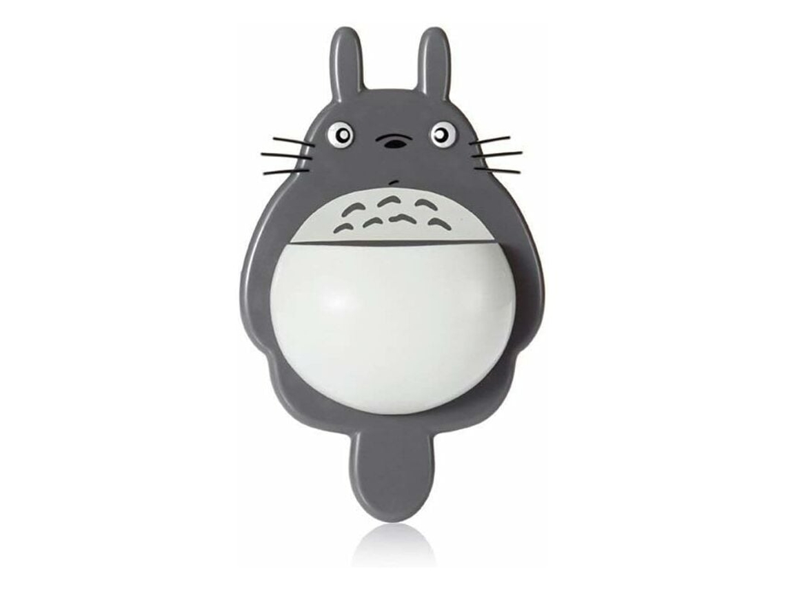 KOFIHETY Portaescobilla y Pasta de Dientes Totoro con Ventosa, Soporte para Baño