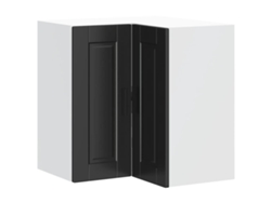 Maison Exclusive - Mueble De Cocina Esquina Pared Porto Madera De Ingeniería Negra