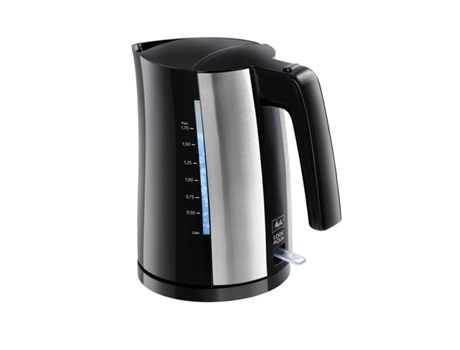 Hervidor y Tetera Eléctrica MELITTA LOOK AQUA II BLACK EU (Negro - Negro/Plateado - 230 V - 1,7 L)