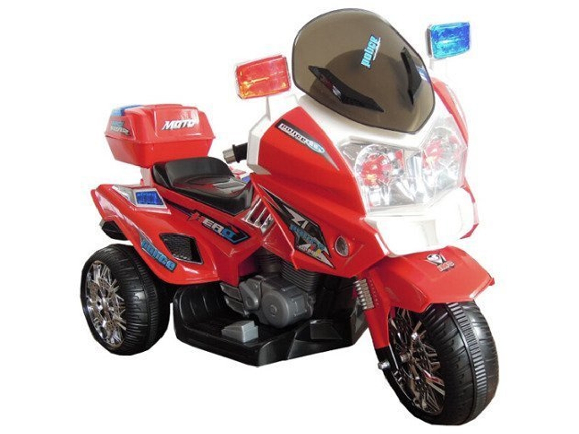 Ch815 Motocicleta policial eléctrica roja B.activa