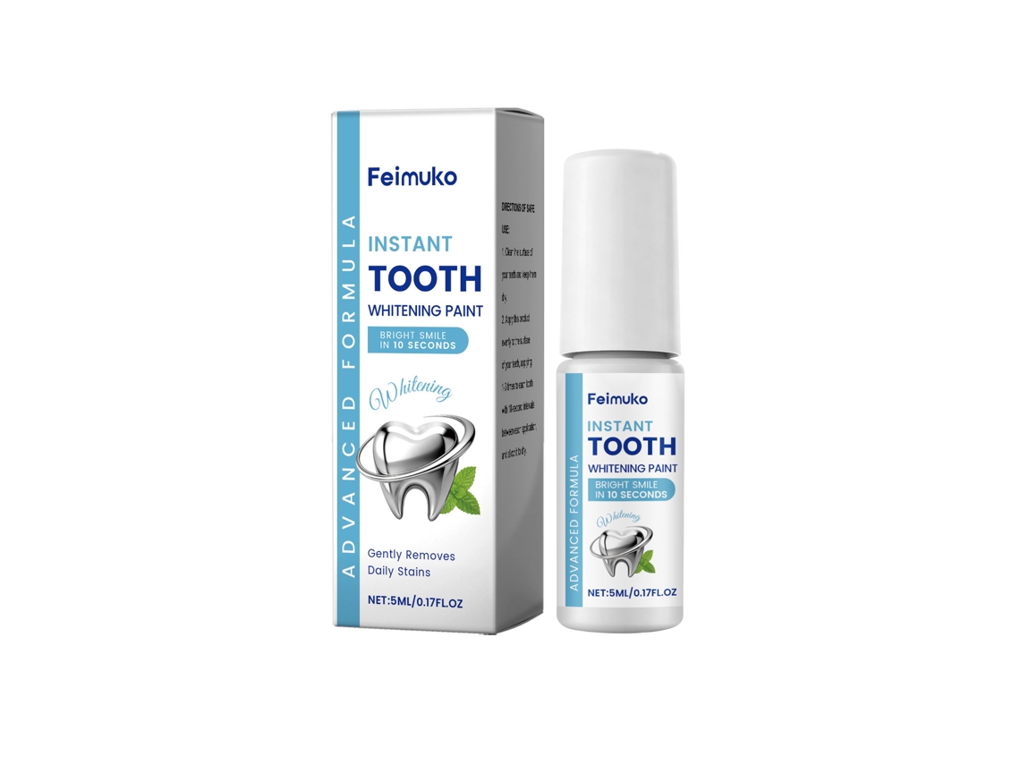Tinte blanqueador dental para una eliminación eficaz de manchas.