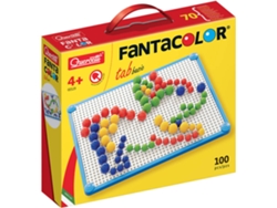 Juego Educativo QUERCETTI Pegs Fantacolor Basico 15 mm 100 pz (Edad Mínima: 3 Años - 23 x 5,2 x 20 cm)