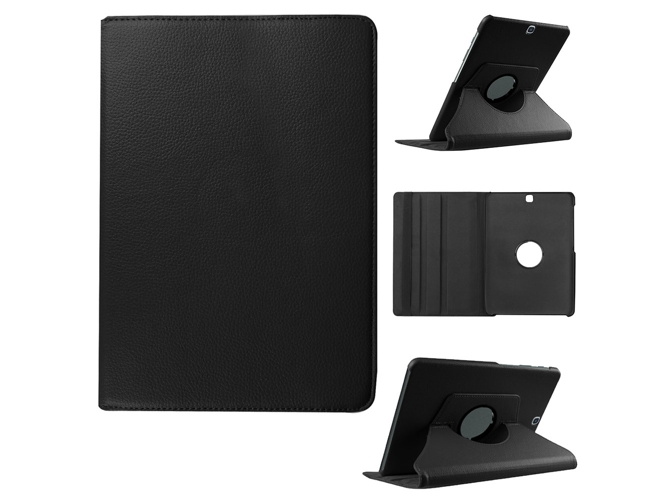Funda Tablet German Tech Rotativa (Samsung Galaxy Tab S2 - 9.7'' - Negro)