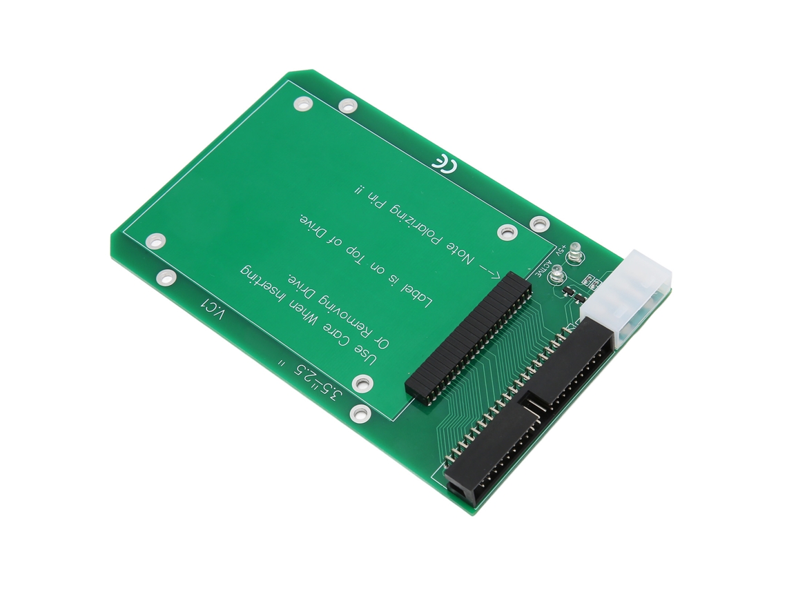 Tarjeta Conversora Ide De 44 Pines Y Adaptador De Disco Duro Para Hdd Y Ssd Sata De 2.5 Pulgadas A 3.5 Pulgadas