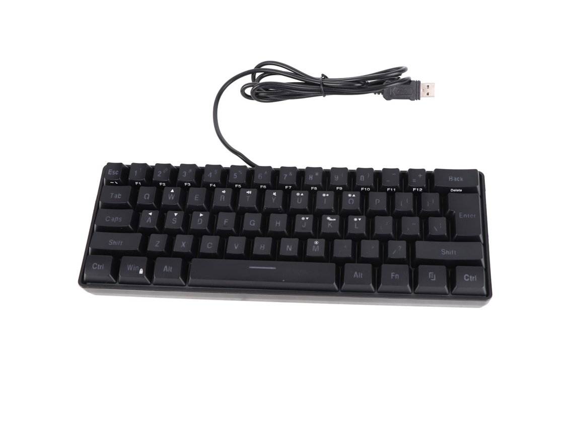 Baoj-2026novoteclado Gamer Usb Rgb Com 61 Teclas V700