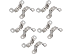 Abrazaderas Metálicas En Forma De U Para Tuberías De 25 Mm De Diámetro.