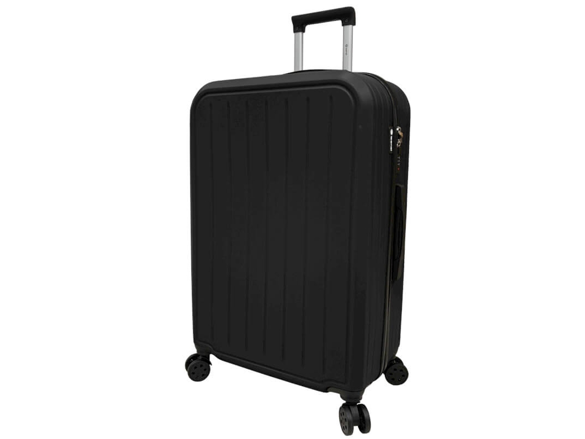 Maleta de viaje grande Benzi / maleta con ruedas de 77 cm 4r Bz5902 Negra