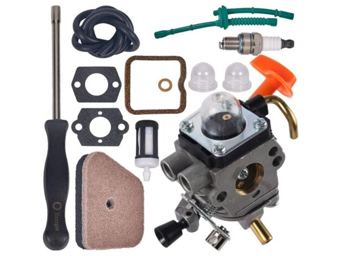 Carburador Fs90r C1q-s174 para Stihl Fs87 Fs90 Fs100 Fs110r Km90 Km90r Km110r Km130r Ht100 Ht101 con kit de ajuste