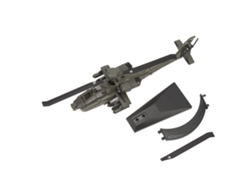 Maqueta De Helicóptero Apache A Escala 1:32, Fabricada En Aleación De Aluminio Con Luz Y Sonido, Ideal Para Coleccionar Y Decorar. Para Mayores De 8 Años.