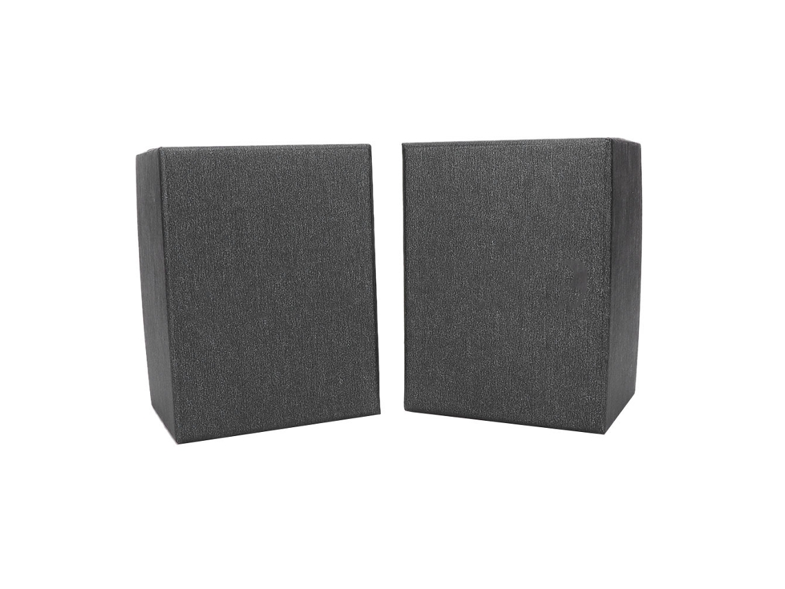 Caja Rectangular Portátil Para Guardar Relojes Sinobi (2 Unidades), Color Negro.