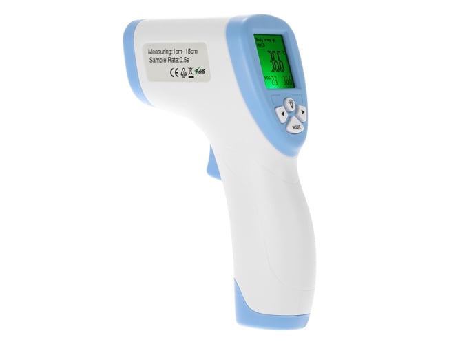 sin contacto termómetro infrarrojo para bebés adultos 1 segundo de tiempo de medición función de memoria objetos y espacios medicinal Termómetro frontal para niños y adultos 