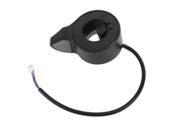 Acelerador De Controle De Velocidade Com Botão De Polegar Para Scooter Elétrico Ninebot 9 G30d Max Sensível Em Plástico Abs