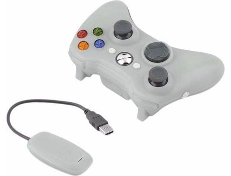 Mando Xbox 360 ALIN607-1 Blanco (Inalámbrico)