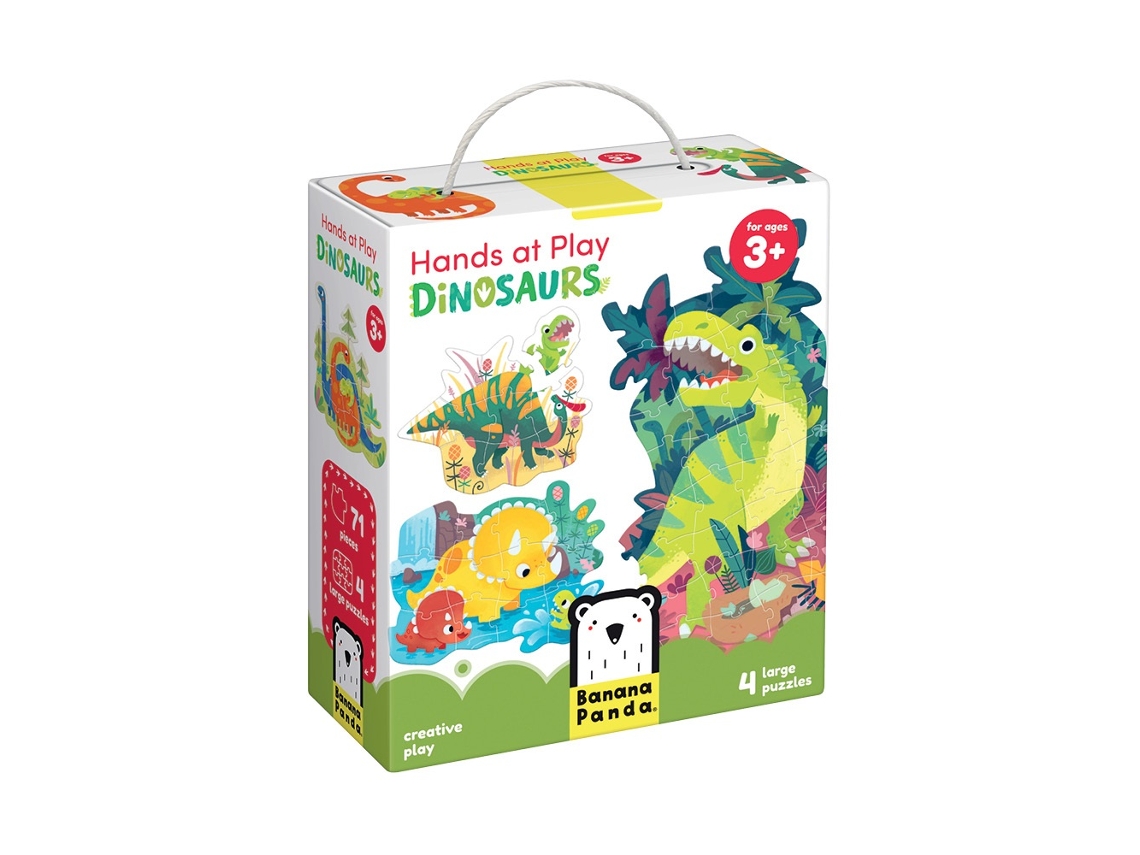 HANDS AT PLAY DINOSAURS- PUZZLE
