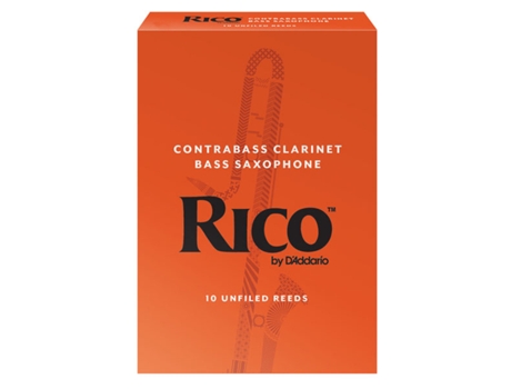 D'ADDARIO rico by D'ADDARIO saxofone baixo 2.0 (10 un)