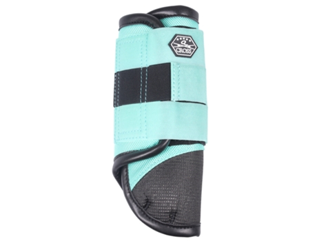 Botas de cross delanteras para caballos QHP Technical