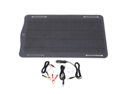 Panel Solar Portátil De Silicio Monocristalino De 18 V Y 10 W Para Baterías De Coche, Motocicleta, Tractor Y Barco De 12 V A 18 V.