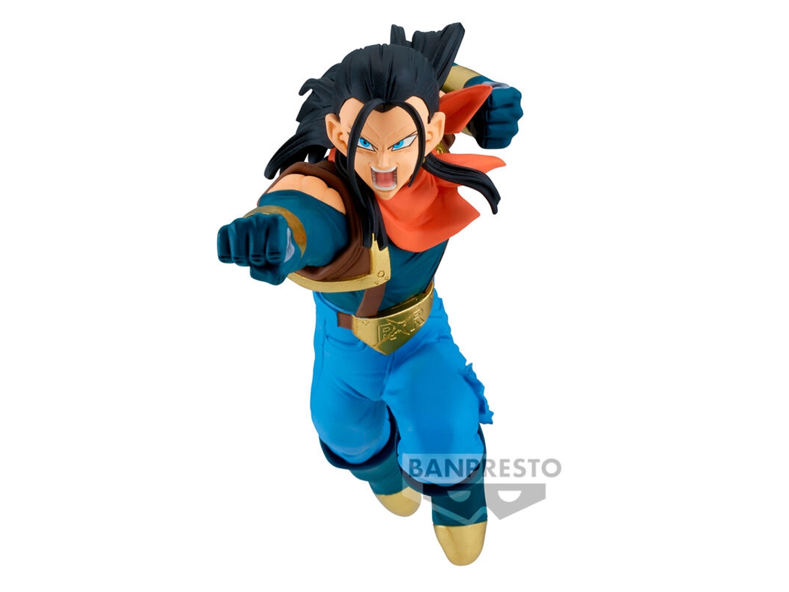 Figura de Gogeta Match Makers de Dragon Ball Gt Super 17 Vs Ssgss 9cm B.active