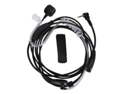 Auriculares de walkie-talkie (micrófono de garganta con tubo acústico)