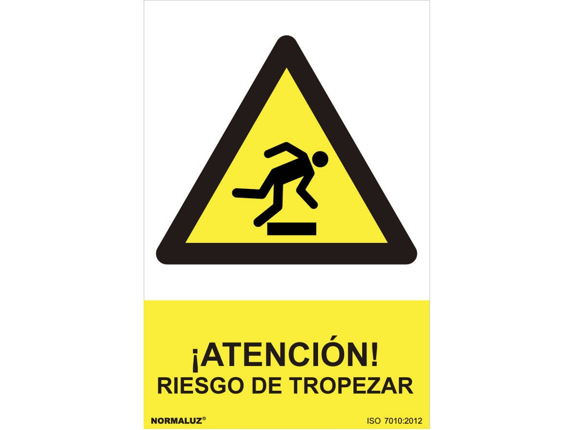 Señal de Peligro NORMALUZ "Atención Riesgo de Disparo" (Pvc 0,7Mm) 30X40Cm