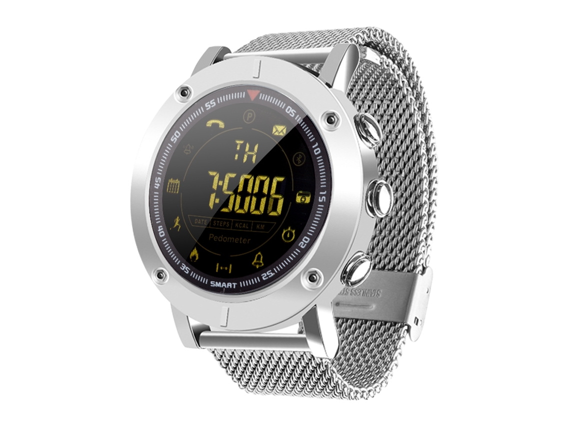 Reloj Inteligente (resistente Al Agua 5atm, Podómetro) Aowo Ex19