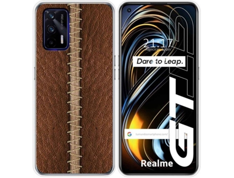 Carcasa Realme GT 5G TUMUNDOSMARTPHONE Cuero 01 Multicolor