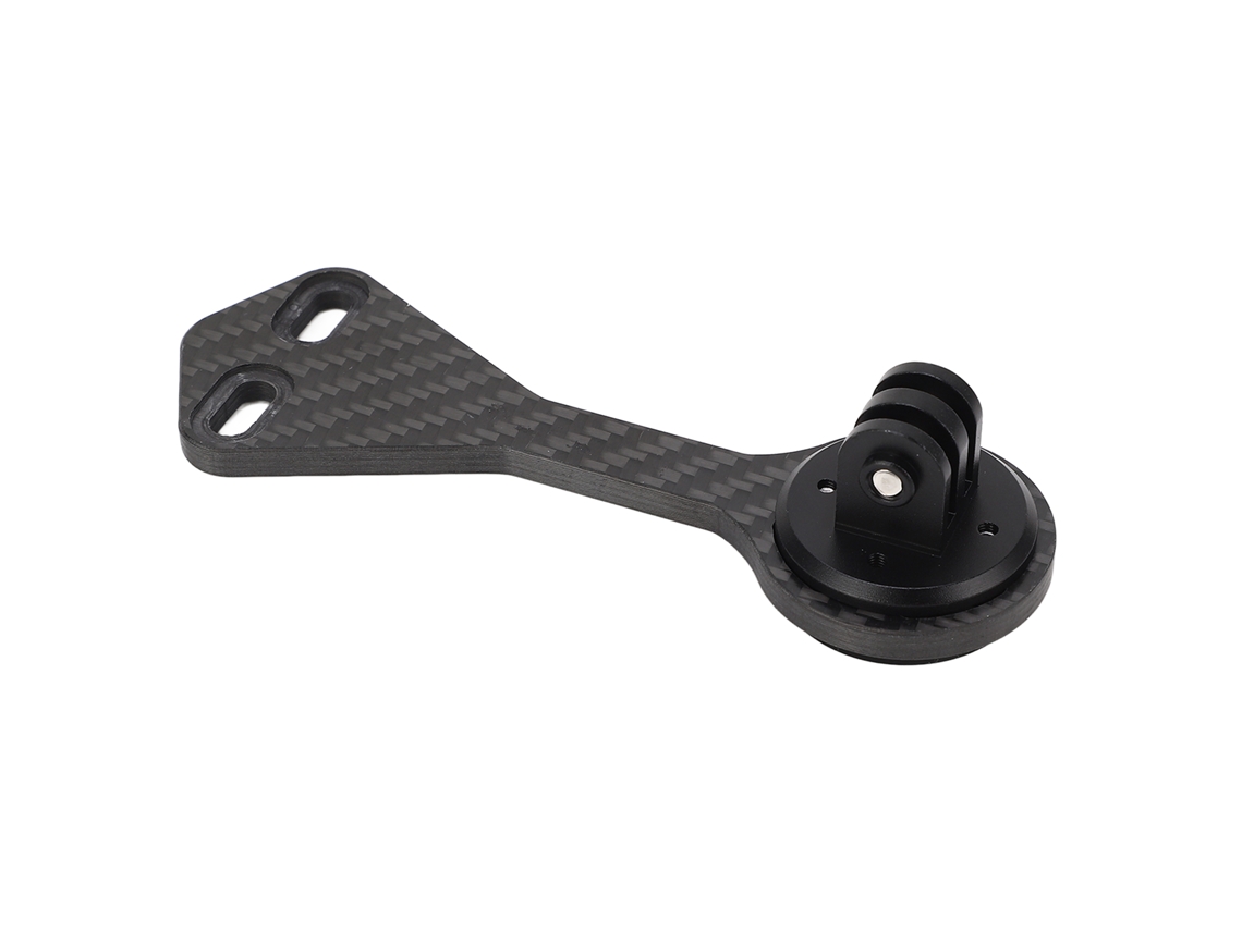 Suporte De Bicicleta Para Computador De Ciclismo Out Front Em Fibra De Carbono Leve Compatível Com Garmin E Igps