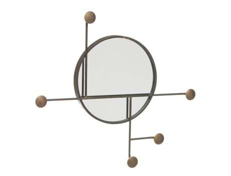 Perchero de Pared 71 x 7 x 65 cm Metal