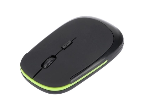 Ratón HURRISE 2,4G, ratón inalámbrico Usb ultradelgado de 2,4G, ratón de posicionamiento óptico ergonómico de 1200Dpi para ordenador