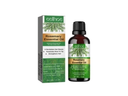 Aceite esencial de romero: Anticaída y nutritivo para el crecimiento del cabello.