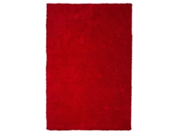 Alfombra BELIANI Demre de Poliéster Rojo 140x200