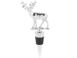 1 tapón para botella de vino con diseño de alce, accesorio para regalo de Navidad. Hengjian