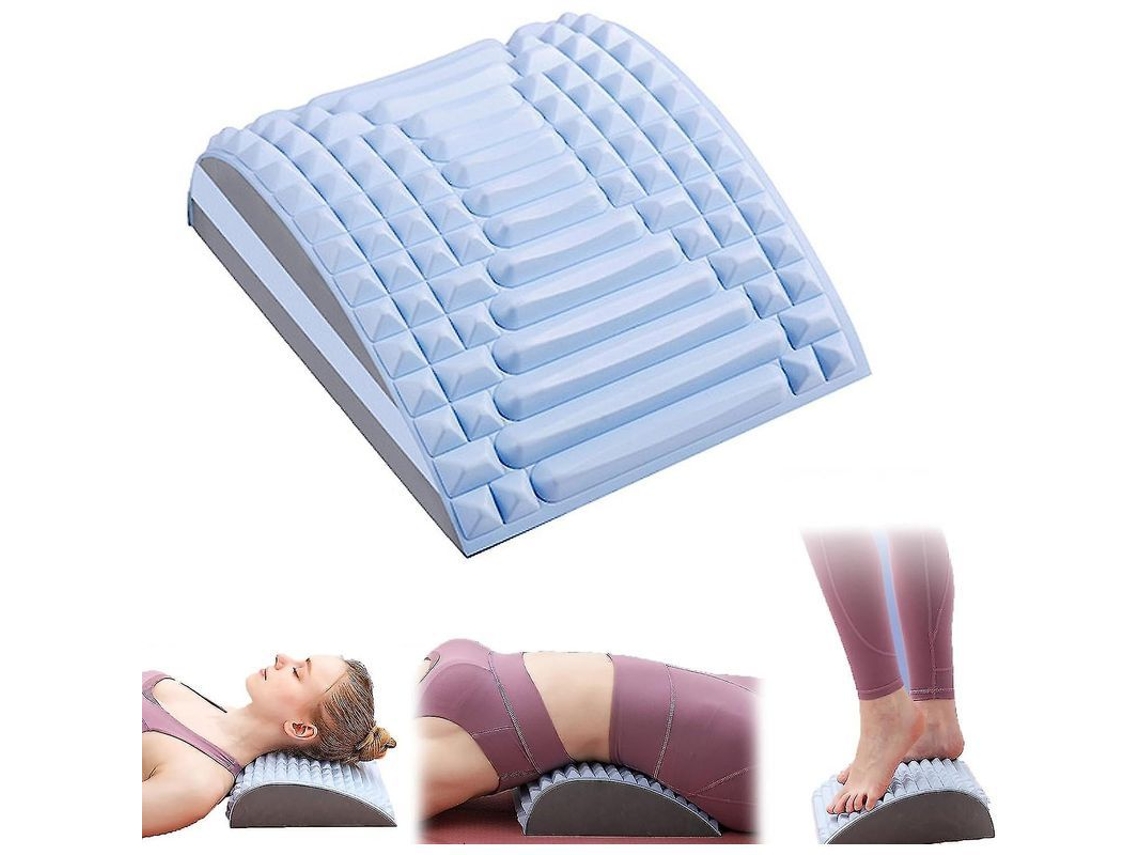 Tabla de estiramiento Fast Refresh para cuello y espalda, ideal para aliviar el dolor lumbar; tabla espinal ajustable para hernias discales y ciática.