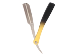 Cortadora De Pelo Liso Plegable Hoja Recta Manual Para Cejas Gradiente Plata