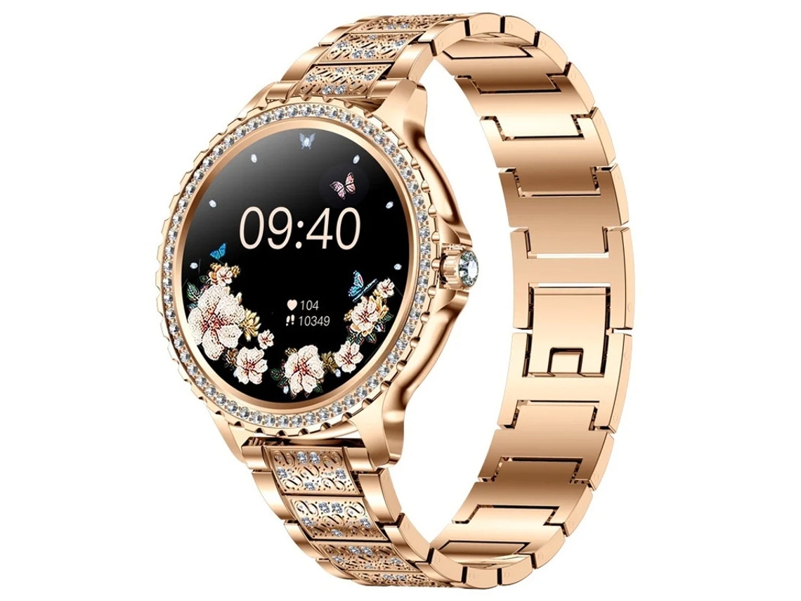 Reloj inteligente con pantalla táctil de 1,32 pulgadas para Android, monitor de actividad física y frecuencia cardíaca. Bestvite