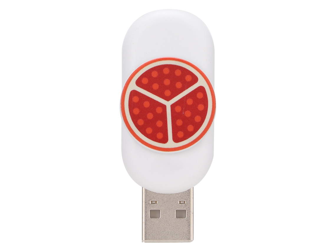 Pen Drive Usb (armazena Dados, Compacto E Portátil) Pen Drive Usb Criativo Em Forma De Romã Com Design De Botão, Presente Único E Novelo, 16gb