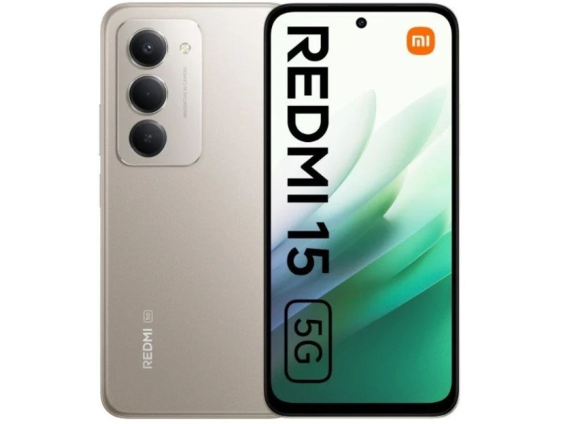 Smartphone XIAOMI Redmi 15 5G (6.9'' - 8 GB - 256 GB - Gris)