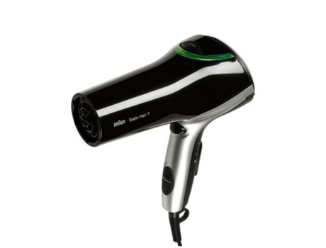Secador BRAUN Satin Hair 7 Hd730/ 2200W/ Iónico/ Negro