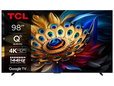 TV TCL 98C655 (QLED - 98'' - 249 cm - 4K Ultra HD - Smart TV)