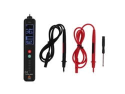 Multímetro digital FY117 500V LCD con pinza, probador de voltaje NCV, corriente alterna/continua