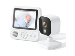 Amb900 Vigilabebés 720p Hd Pantalla De 2,8 Pulgadas Intercomunicador De Voz Bidireccional Con Visión Nocturna Por Infrarrojos Szsmart