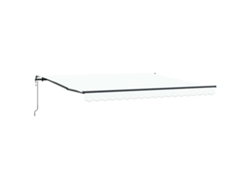 Maison Exclusive - Toldo Retráctil 400 X 300 Cm Tela Y Aluminio