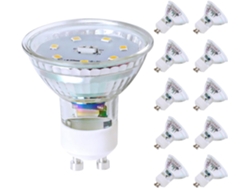 Bombilla LED de 5 W, ahorro de energía, ángulo de haz de 110°, reflectora para focos ZMH