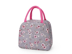 Bolsa Térmica Para Almuerzo Con Diseño De Dibujos Animados (rosa), Ideal Para Picnic Y Viajes.