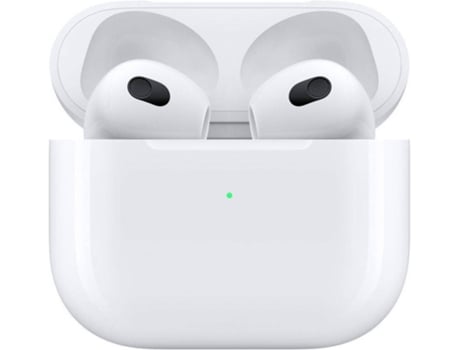 APPLE Airpods 3ª Generación (In Ear - Micrófono - Blanco) + Caja de Carga Lightning
