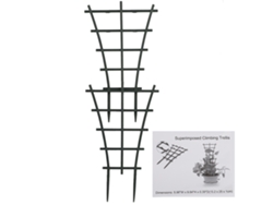Soporte de enrejado de plástico para plantas
